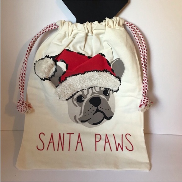 Santa Paws Dog Christmas Sack - Picture 1 of 3